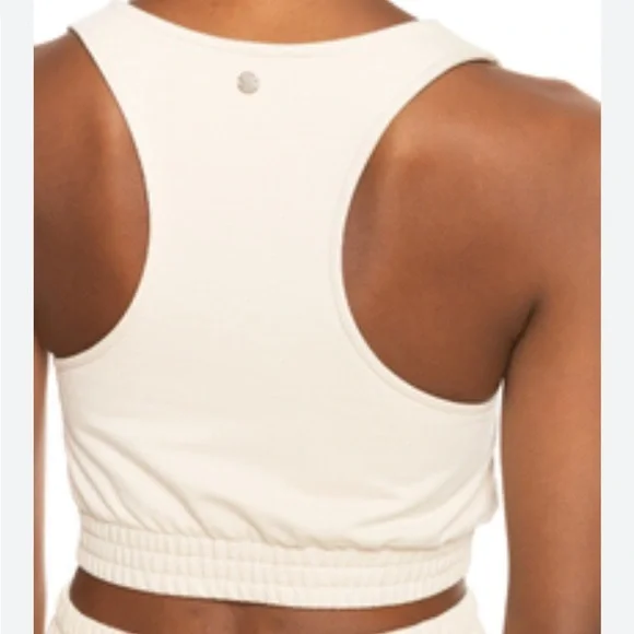 Roxy Beige Bralette size S. GUC. Comfortable. A bit roomy. - Picture 2 of 9